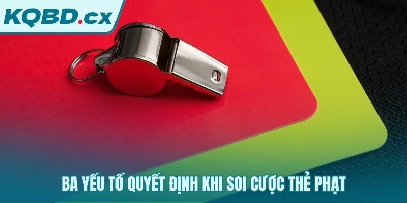 Soi kèo thẻ phạt dựa trên trọng tài và lối chơi hai đội