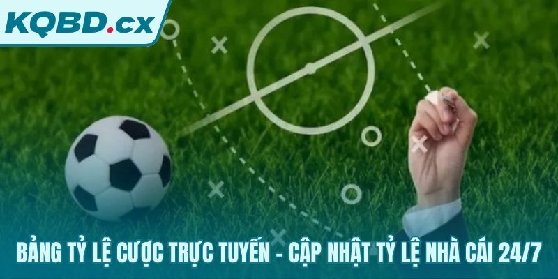 Bảng thông tin tỉ lệ cược cập nhật từng giây