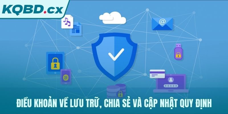Quy định lưu trữ chia sẻ và cập nhật thông tin cá nhân