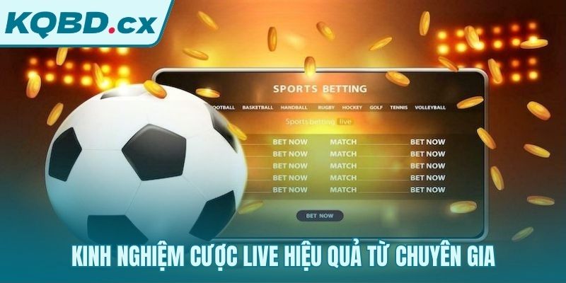 Biến cược live thành chiến thuật tiếp cận thông minh
