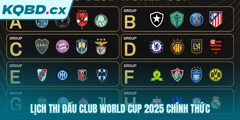 Theo dõi lịch đấu chính thức để không bỏ lỡ trận hay