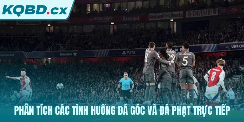 Phân tích lối chơi và thống kê cho các quả đá phạt trực tiếp