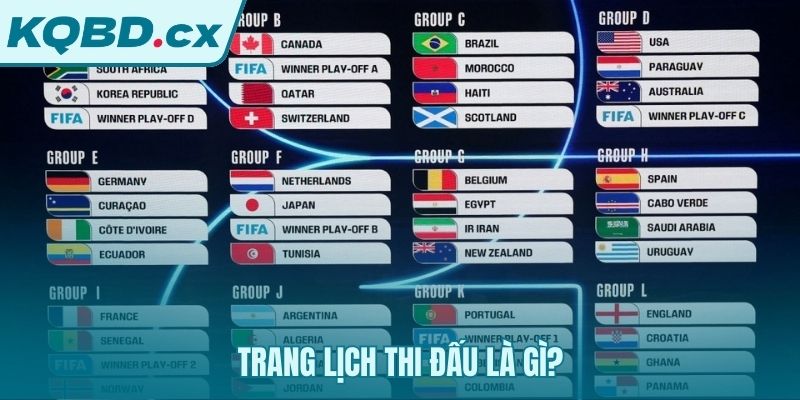 Công cụ lịch thi đấu giúp bạn tự xây dựng lịch trình riêng