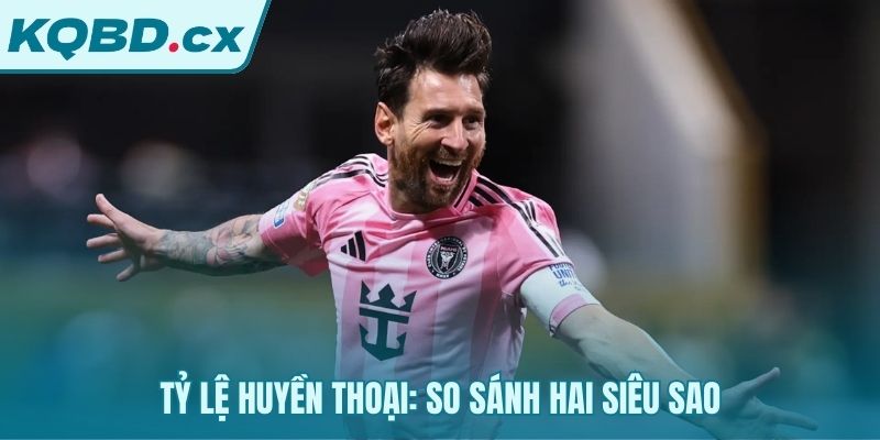 So sánh Messi Baggio qua các con số thống kê chênh lệch
